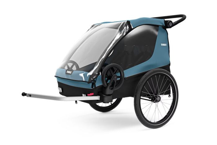 Thule Remolque Courier 2 Kit Bici y Paseo Azul