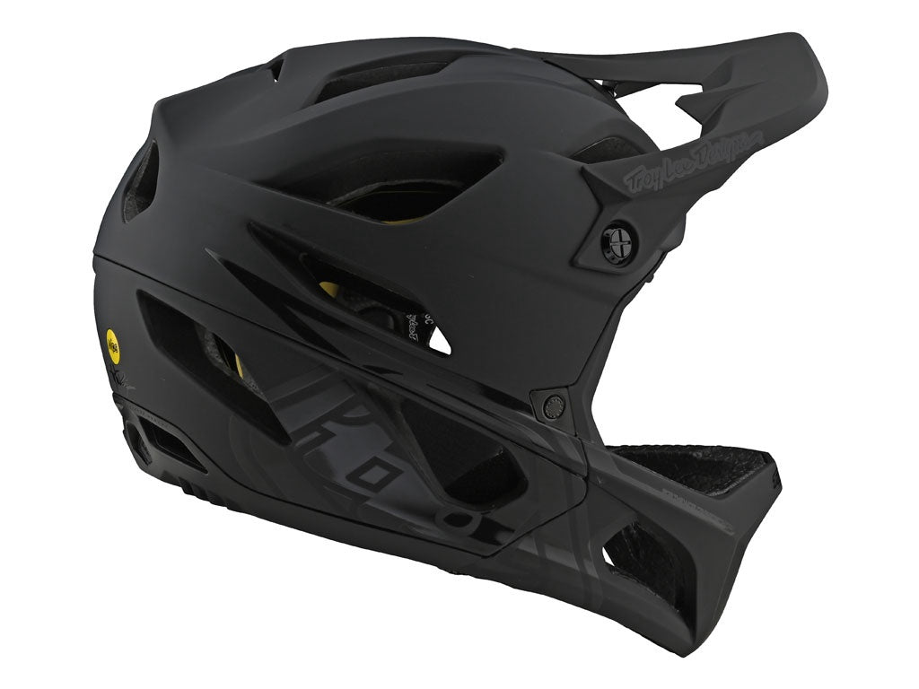 Troy Lee Casco Enduro Stage Mips Stealth Midnight