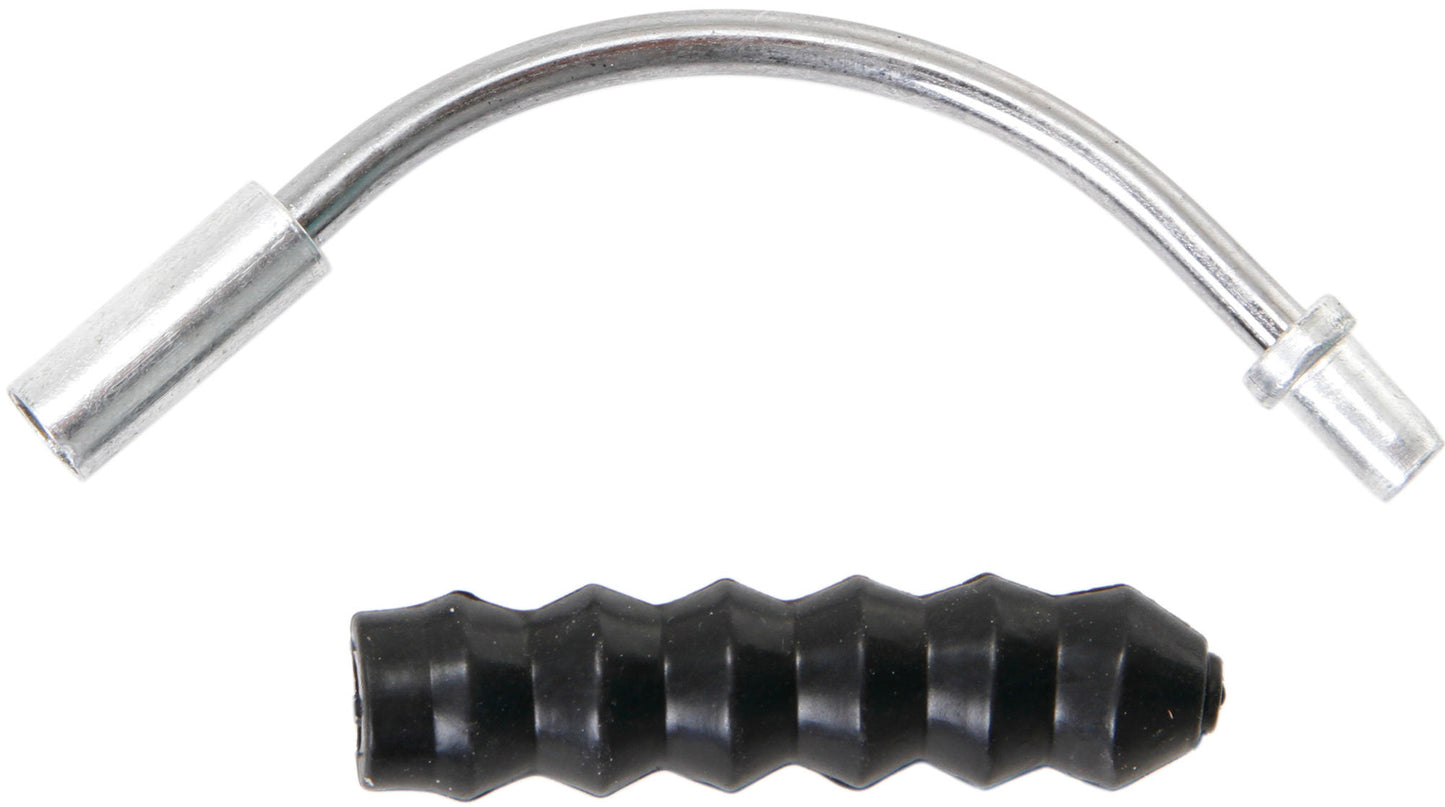 Conect Kit de Tubo flexible y Goma para Fenos V-Brake Plata