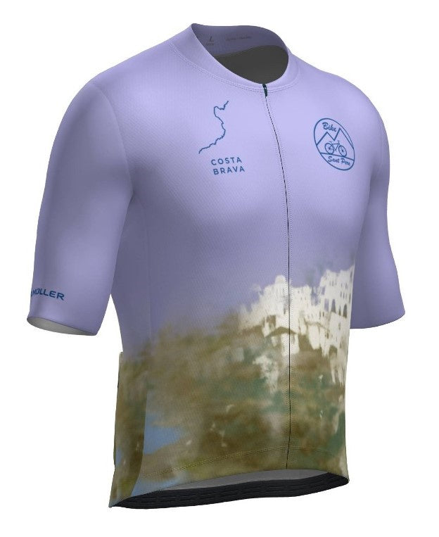 BSP Maillot Costa Brava Lila Hombre