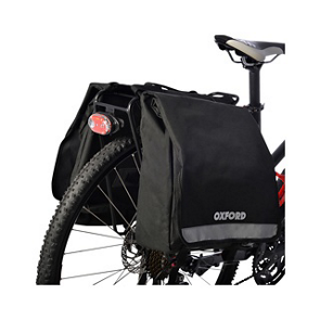OXC Bolsa Bicicleta C-Series C20 Doble Bolsa 20L Negro