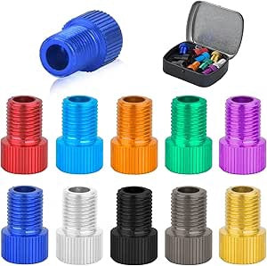 Adaptador Presta a Schrader dif. Colores
