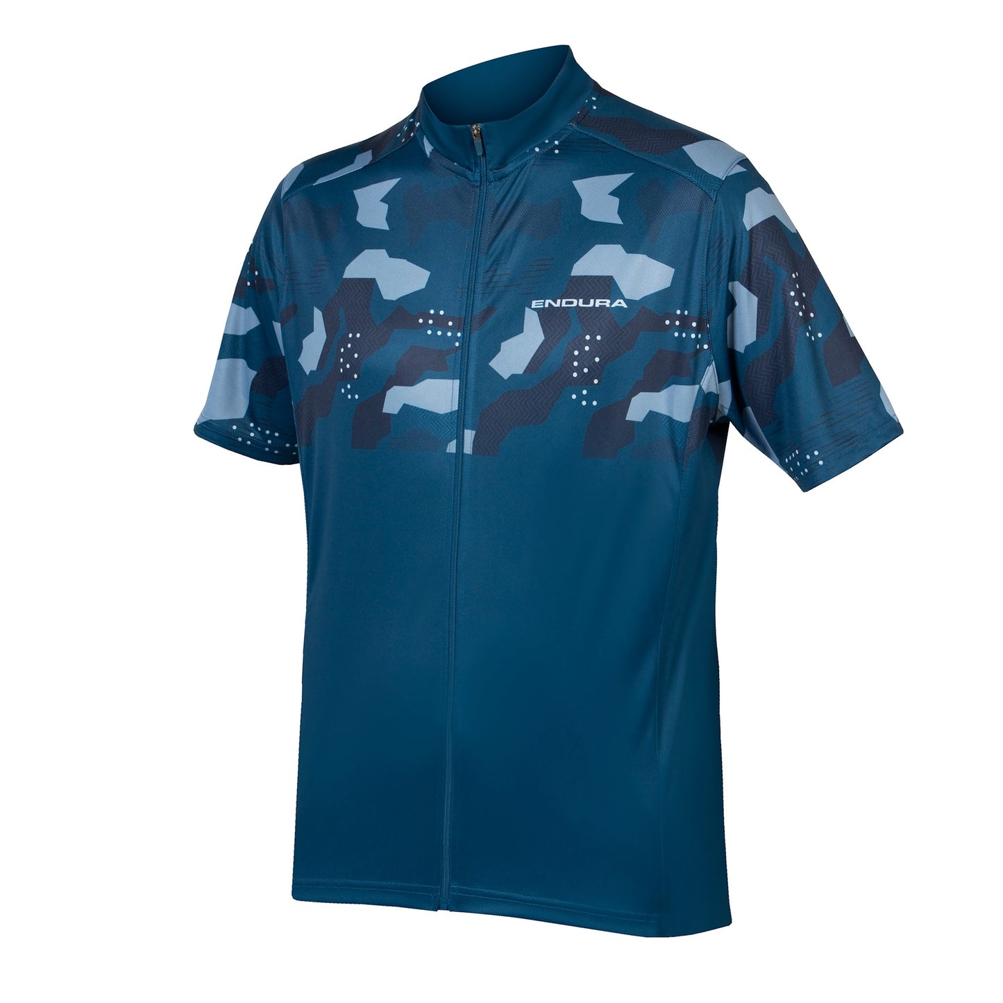 Endura Maillot Hummvee Ray S/S, azulberry, M