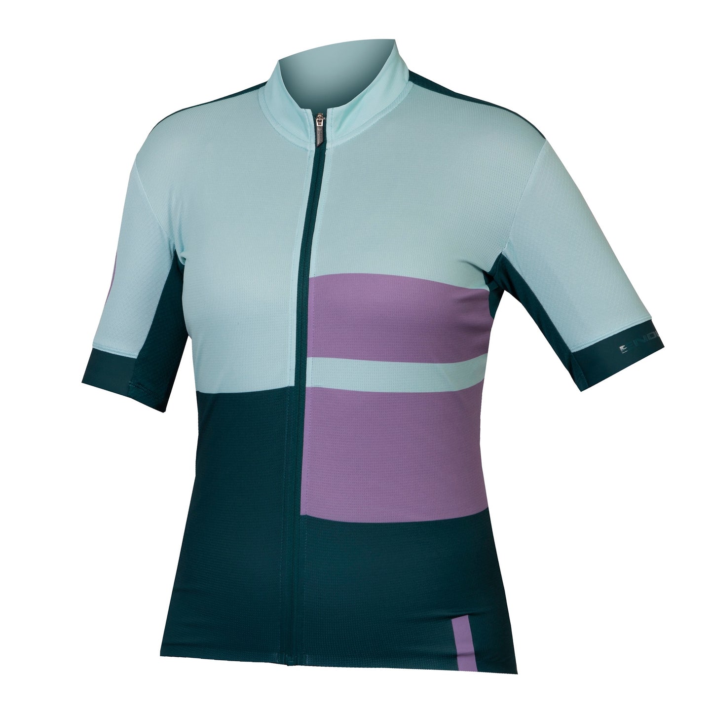 Endura Maillot FS260 Print S/S Mujer, Violet, S