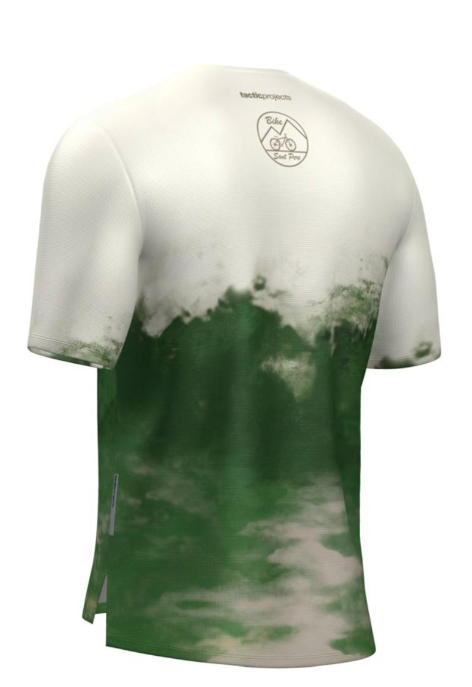 BSP Camiseta Técnica Vies Verdes creme-verde