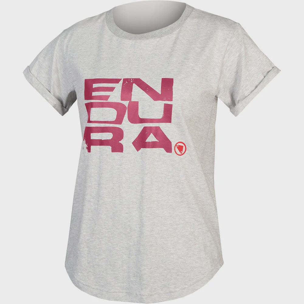 Endura Camiseta One Clan Organic Mujer Gris L