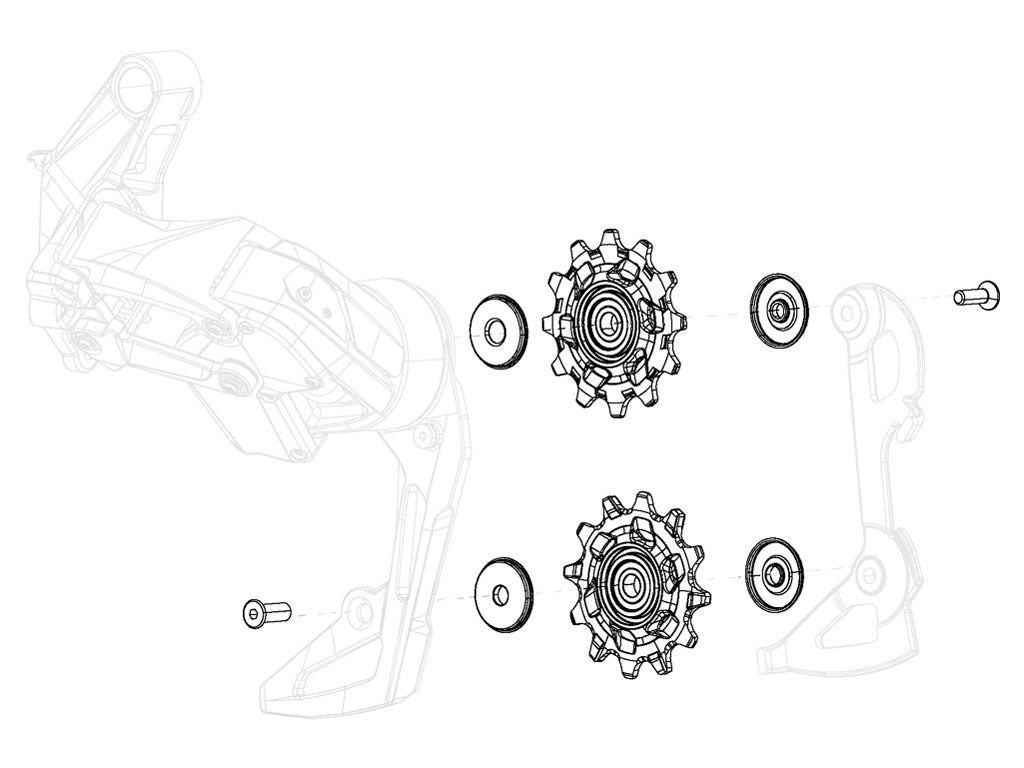 SRM Kit de Roldanas FORCE XPLR ETAP AXS