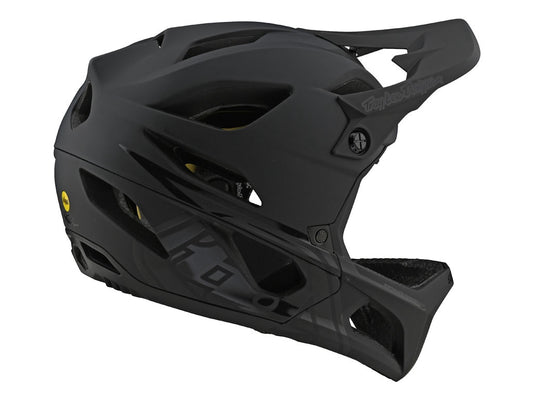 Troy Lee Casco Enduro Stage Mips Stealth Midnight