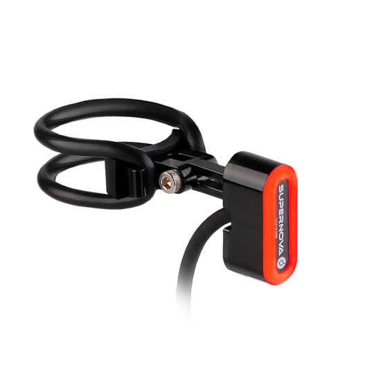 Supernova TL3 Mini, luz trasera para bicicleta eléctrica - 25, montaje en el portaequipajes, 12V