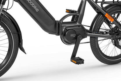 Ecobike Bicileta plegable Rhino Cruise Black