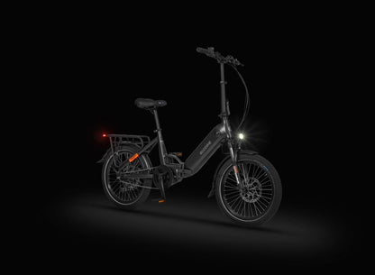 Ecobike Bicileta plegable Rhino Cruise Black