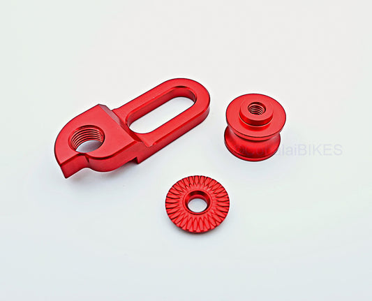 AHOOH Puntera de Cambio Universal para emergencias (eje 9mm), Aluminio, 17.1 g