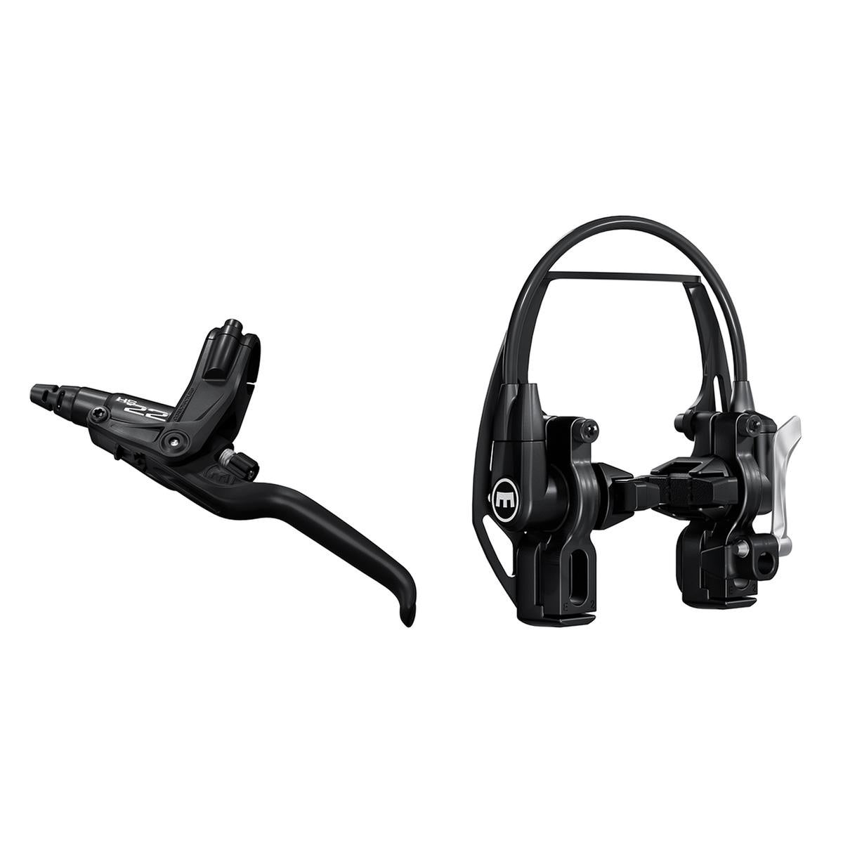 Magura HS22 negro, palanca de 3 dedos, con anexo EVO2