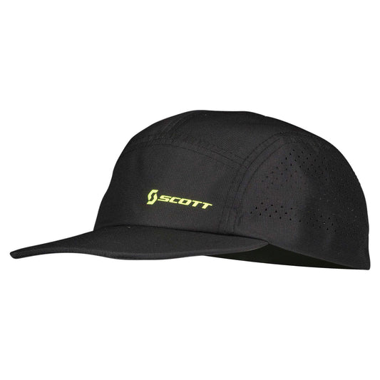 Scott Gorra 5-panels Tech RC Run Color negro/yellow