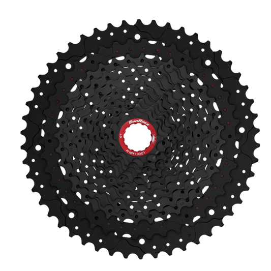 Sunrace Cassette CSMZ800 12V 11-51D negro