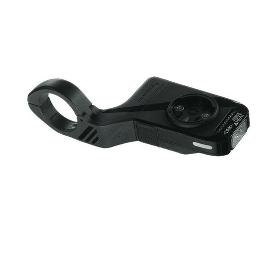Moon Luz Delantera MX-HM con Soporte Garmin/Wahoo USB Negro (Soporte Manillar)
