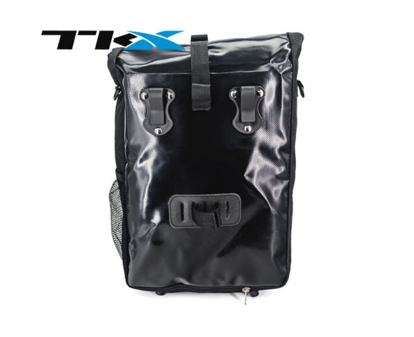Tkx Alforja Bandolera 17l con Cubierta para Lluvia