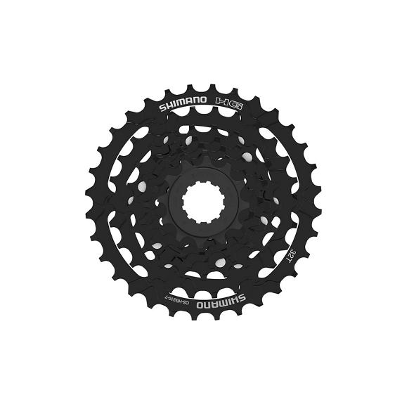 Shimano Cassette de piñones CS-HG210-7 7 velocidades 12-14-16-18-21-26-32D