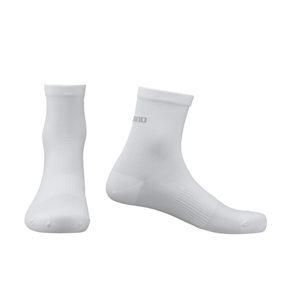 SHIMANO Calcetines de Media Caña Performance 3pares Unisex Blanco