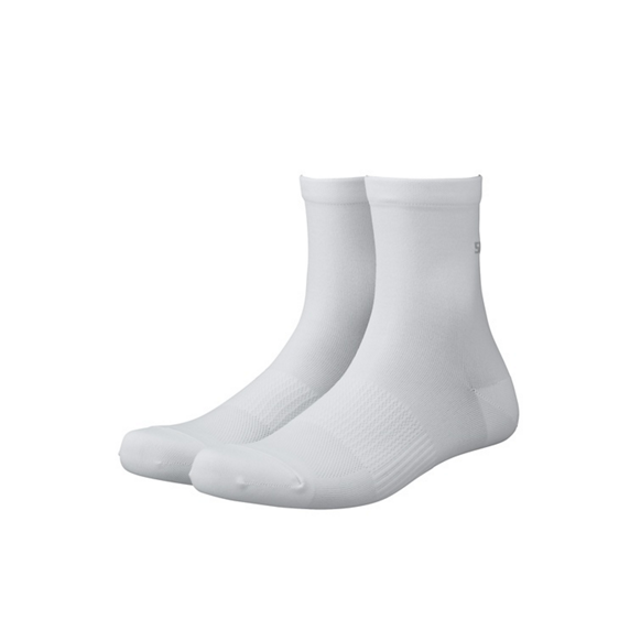 SHIMANO Calcetines de Media Caña Performance 3pares Unisex Blanco