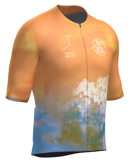 BSP Maillot Costa Brava Naranja Hombre