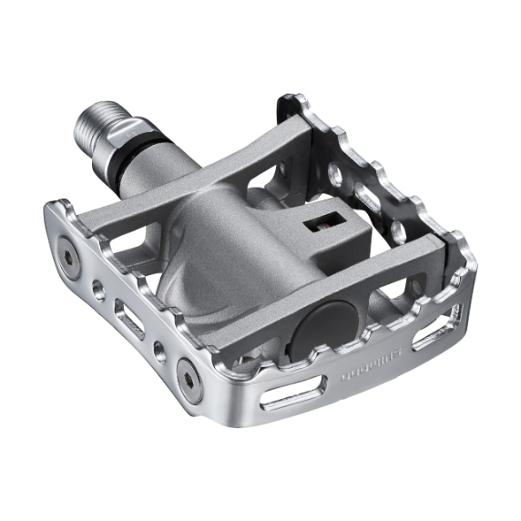 Shimano Pedal M324 SPD Plata Con Calas SM-SH56