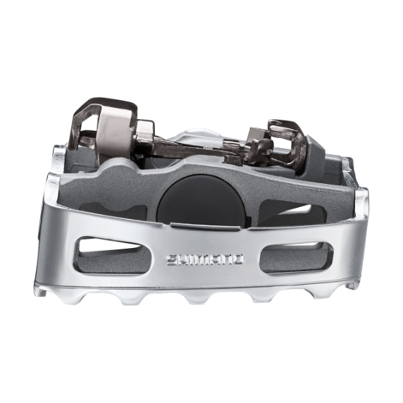 Shimano Pedal M324 SPD Plata Con Calas SM-SH56