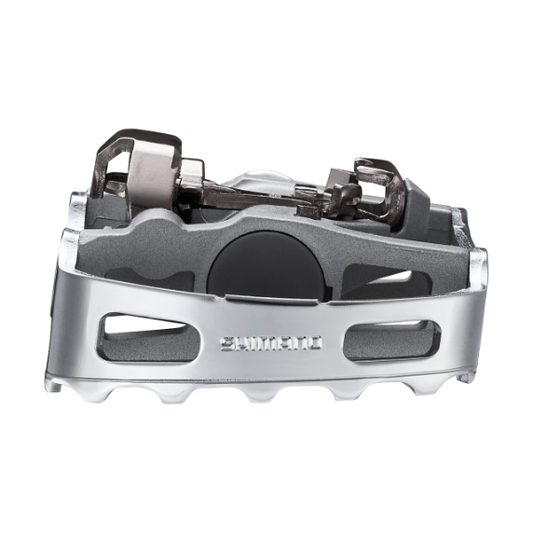 Shimano Pedal M324 SPD Plata Con Calas SM-SH56