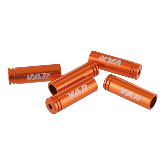 VAR Tope Funda Cambio 4mm Acero Naranja