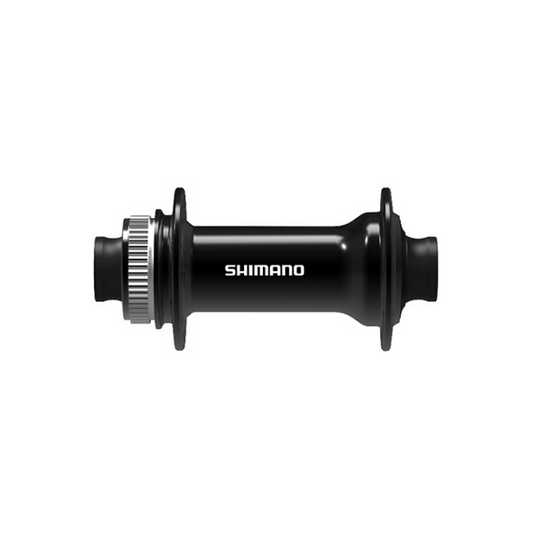 SHIMANO Buje delantero HB-TC500-15-B Freno de disco CENTER LOCK 110mm Negro
