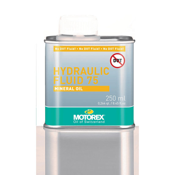 Motorex Líquido Freno Hidráulico 75 (No DOT / Shimano) Lata 250ml