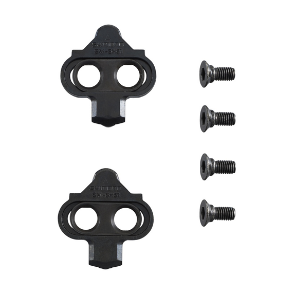Shimano Juego de cala SM-SH51 para modo de liberación simple (par) sin tuerca de cala