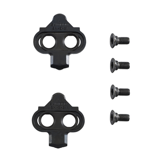 Shimano Juego de cala SM-SH51 para modo de liberación simple (par) sin tuerca de cala