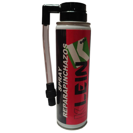 Klein Spray Repara pinchazos, hasta 29", doble válvula, 150ml