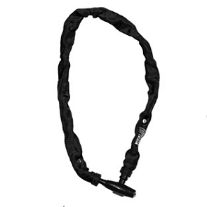 KRYPTONITE Candado Keeper 465 Llave Cadena 4mmx65cm Negro