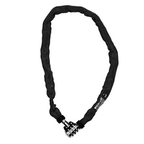 Kryptonite Candado Keeper 465 Combo Cadena 4mmx65cm Negro