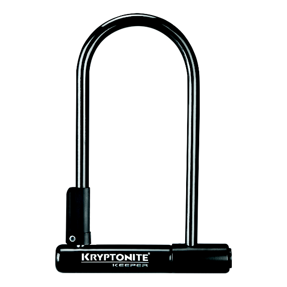 Kryptonite Candado Keeper U 12mm con Soporte Negro