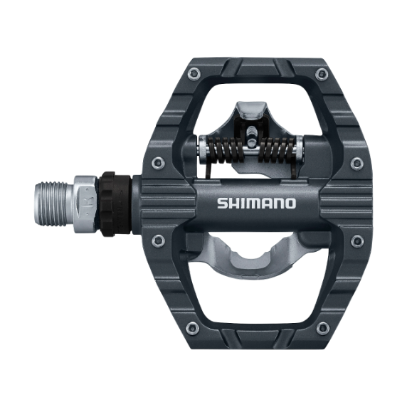 SHIMANO Pedal EH500 SPD Con Calas SM-SH56 Gris Oscuro