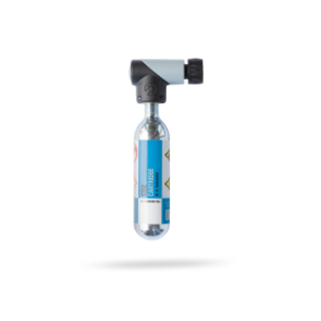 PRO Regulador Micro CO2 con Cartucha 16g Plata/Negro
