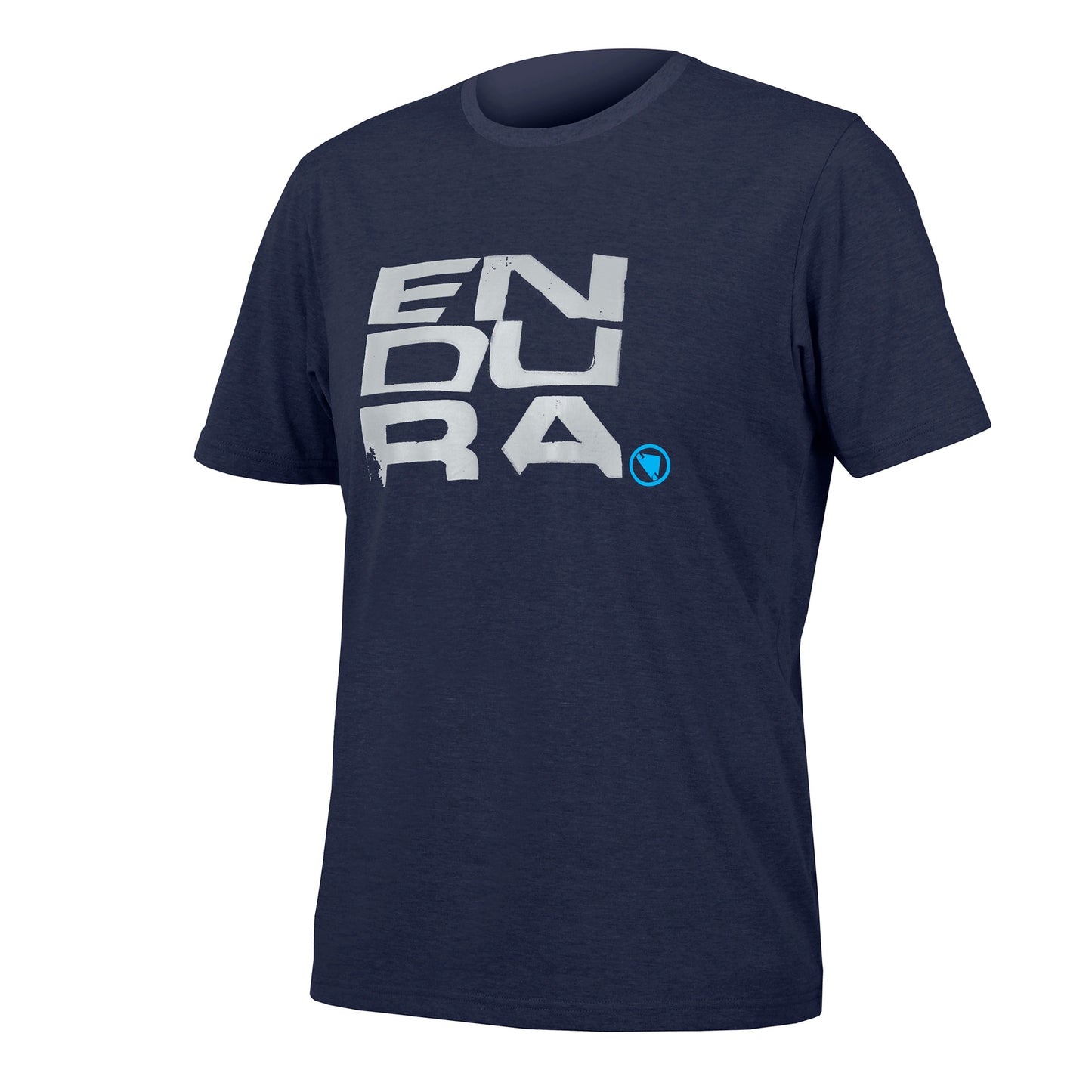 Endura Camiseta One Clan Organic Stacked Ink azul