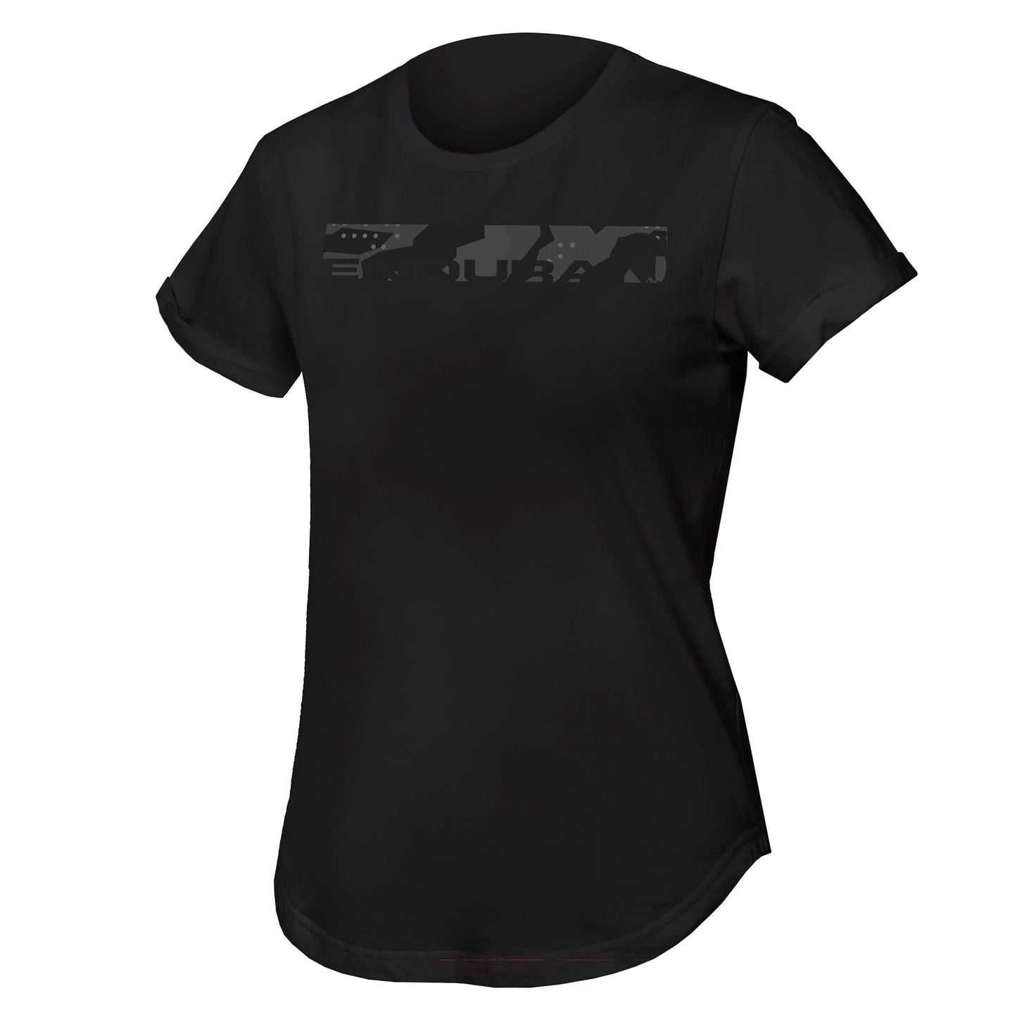 Endura Camiseta One Clan Organic Camo Mujer negro