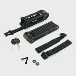 Tkx candado plegable reforzado con llave