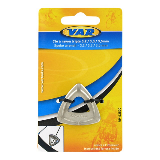 VAR Llave de Radios Triple 3,2/3,3/3,5mm