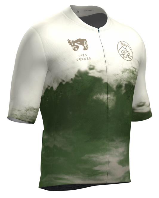 BSP Camiseta Técnica Vies Verdes creme-verde