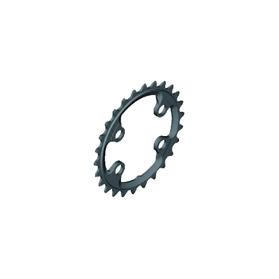 Shimano Plato XTR 11v 28D para FC-M9020,-2, FC-M9000-2. FC-M9020-B2