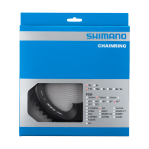 Shimano Plato 105 50D para FC-R7000 Negro