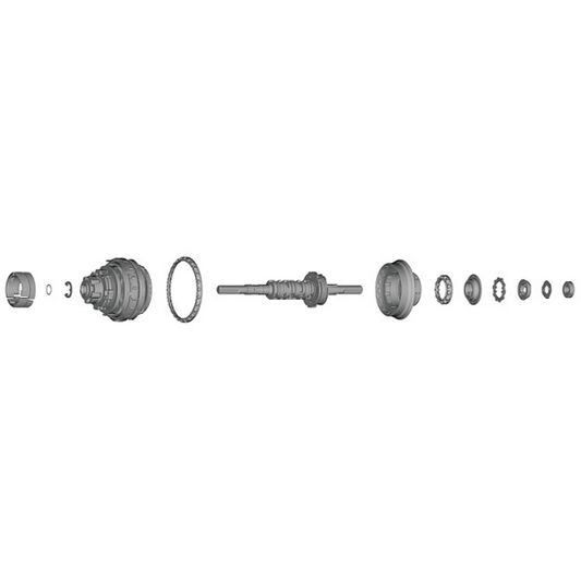 Shimano Conjunto interno (longitud de eje 187mm) SG-C7002-5CD