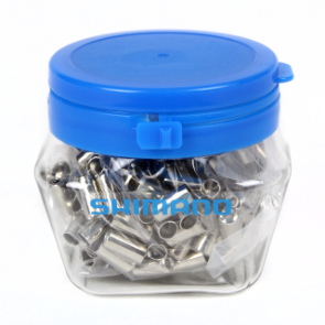 Shimano Terminal exterior de 6 mm para Cable de Freno (200 piezas)