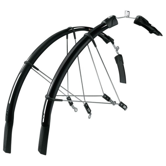 SKS Juego de Guardabarros Raceblage Largo Negro 28" 25mm