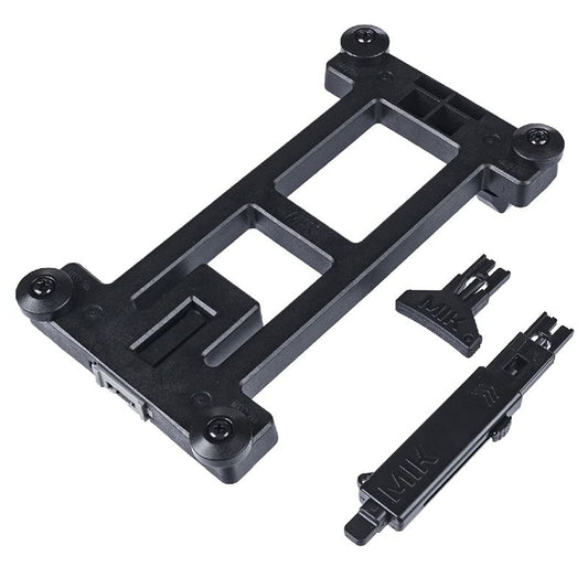 Basil Placa MIK 2.0 12x3x21 cm con Llave negro
